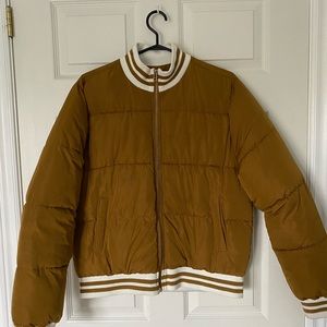 RUST BOMBER JACKET